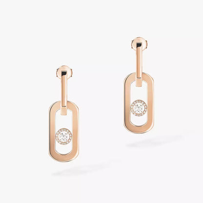 [ECHO] So Move XL Diamond Hoop Earring