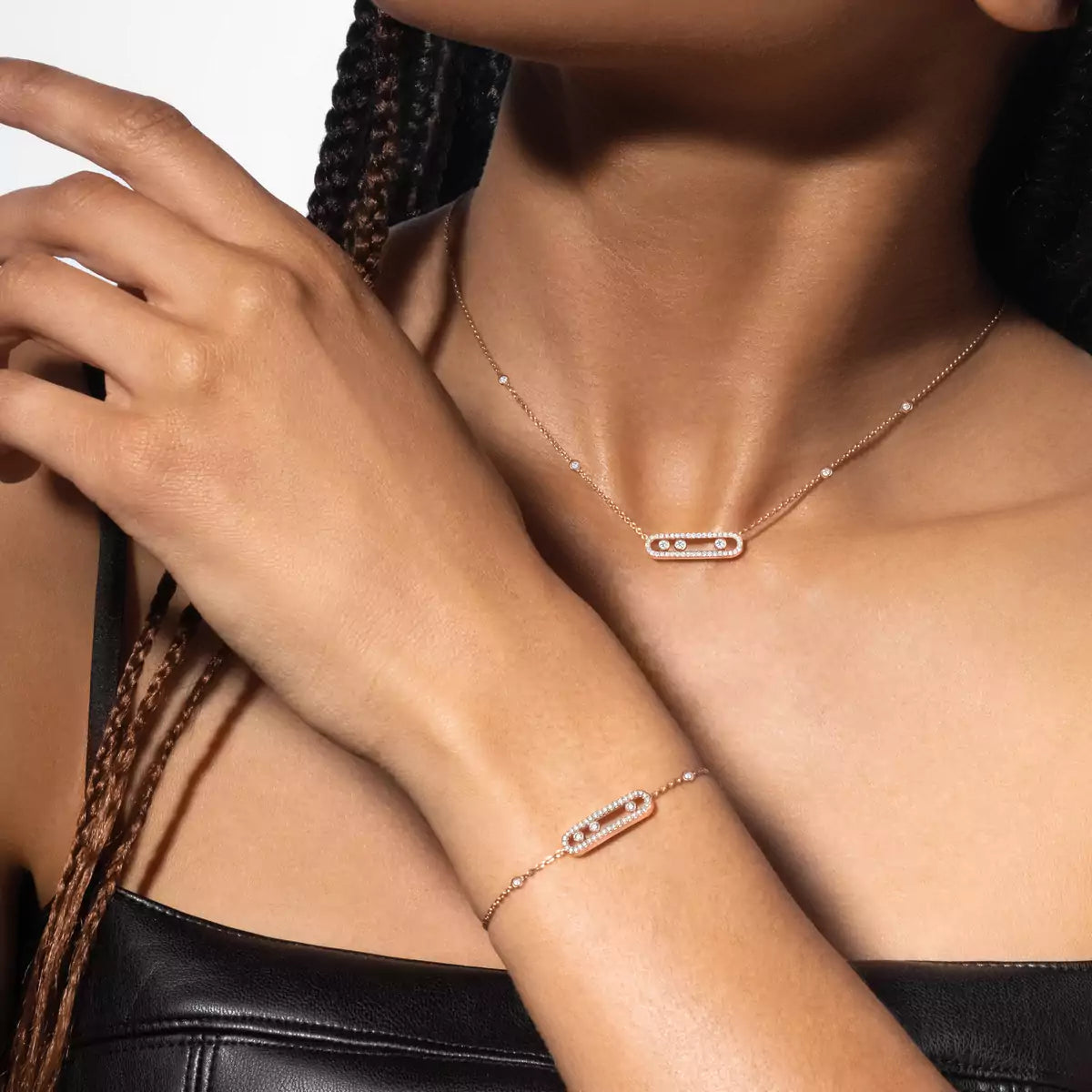 [ECHO]Pavé Baby Move Diamond Bracelet