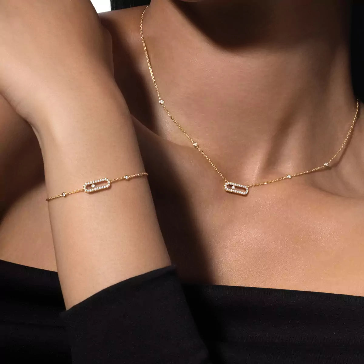 [ECHO]Diamond Necklace Move Uno