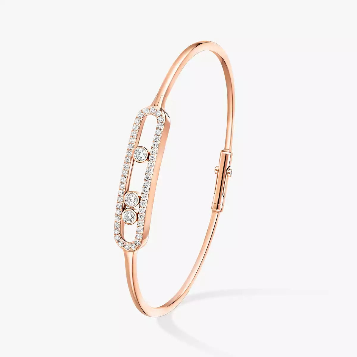 [ECHO]Move Pavé Diamond Bangle Bracelet M