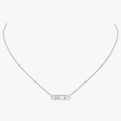 [ECHO] Baby Move Gold Diamond Necklace