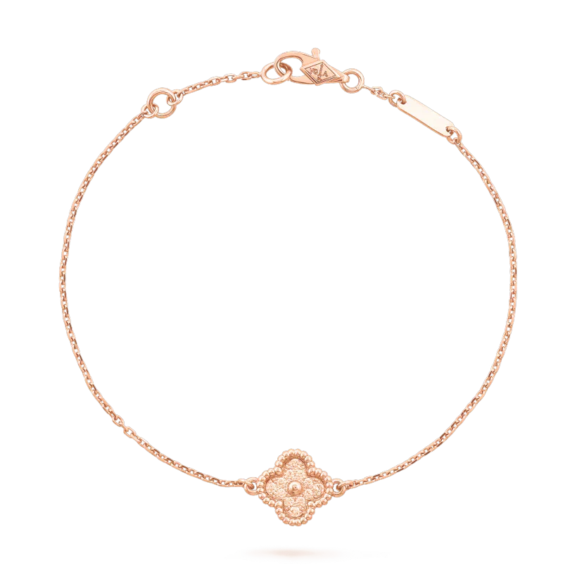 [Echo ]CLOVER SINGLE FLOWER BRACELET