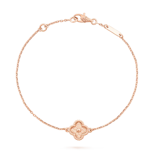 [Echo ]CLOVER SINGLE FLOWER BRACELET