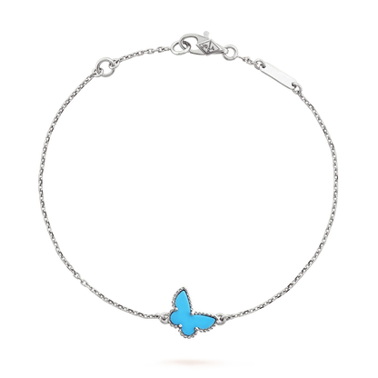 [Echo ]BUTTERFLY TURQUOISE BUTTERFLY BRACELET SILVER