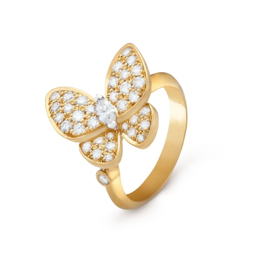 [Echo ]BUTTERFLY DIAMOND RING