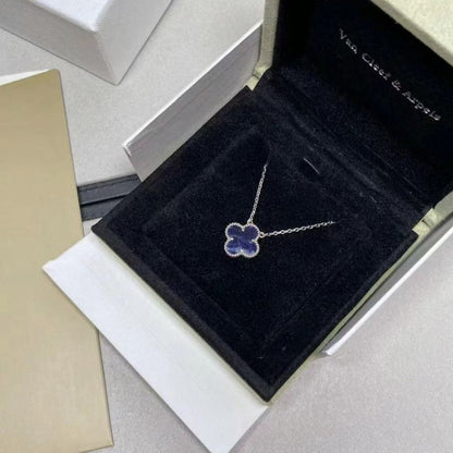 [Echo ]CLOVER 15MM PIETERSITE NECKLACE SILVER