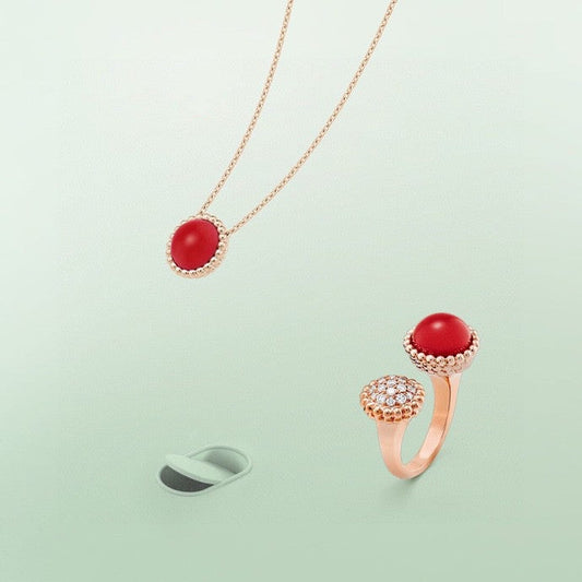 [Echo ]PERLEE COULEURS DIAMOND ROSE GOLD BETWEEN THE FINGER RING
