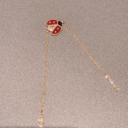 [Echo ]LUCKY SPRING 1 MOTIF PINK GOLD BRACELET